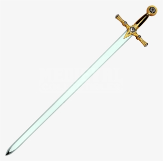Sword Together With Cartoon Sword Clip Art Likewise - Spanish Rapier Sword, HD Png Download, Free Download
