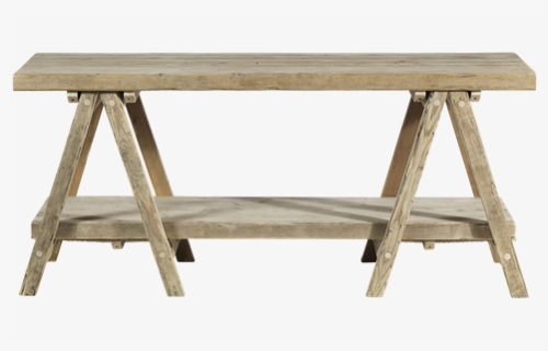 Trestle Table Transparent Png - Bench, Png Download, Free Download