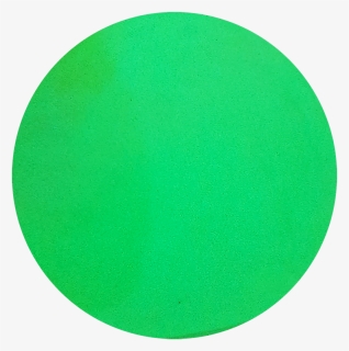 Premium Green Glow In The Dark Pigment Powder - Circle, HD Png Download, Free Download