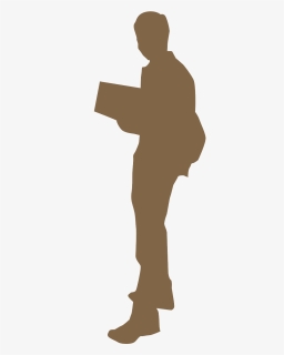 College Student Silhouette Clipart Png, Transparent Png, Free Download