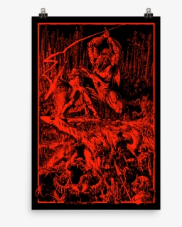 Paladin In Hell Poster [24x36] - Paladin In Hell Art, HD Png Download, Free Download