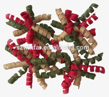 Multicolor Jute Gift Bow - Christmas Tree, HD Png Download, Free Download