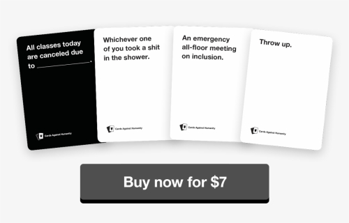 Transparent Cards Against Humanity Png - Cards Against Humanity College Pack, Png Download, Free Download