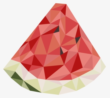 Watermelon-slice - Triangle, HD Png Download, Free Download