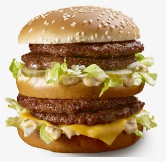 Double Big Mac With Bacon, HD Png Download, Free Download