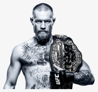 Conor Mcgregor Png - Conor Mcgregor With Title, Transparent Png, Free Download