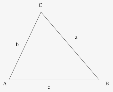 Sides Of A Triangle Abc, HD Png Download, Free Download
