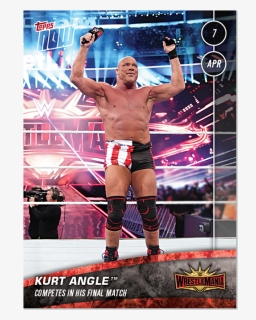 Kurt Angle™ Wrestles His Final Match - Wrestlemania 35 Kurt Angle, HD Png Download, Free Download