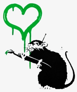 Transparent Banksy Png - Banksy Rat, Png Download, Free Download