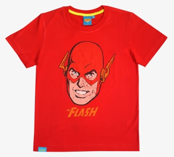 Flash Kid Graphic T-shirt - Cartoon, HD Png Download, Free Download