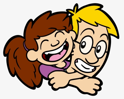 Daughter Hugging Dad Comicstrip Comics Dads Dadsandsons - Cartoon, HD Png Download, Free Download