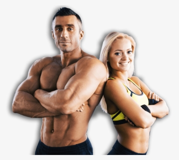 Fitness Couple Png, Transparent Png, Free Download