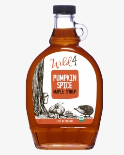 Pumpkin Spice Maple Syrup - Wild4 Pumpkin Spice Maple Syrup, HD Png Download, Free Download
