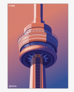 Isometric Cn Tower, HD Png Download, Free Download