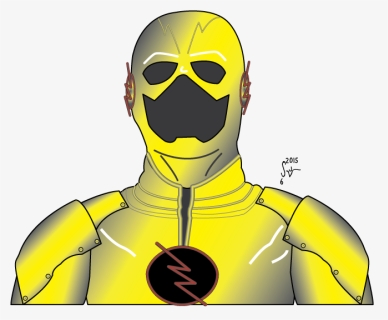 Done And The Reverse Flash One Comes Up High Most Of - Reverse Flash Flash Cartoon, HD Png Download, Free Download