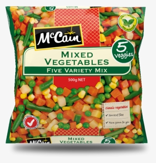 Mccain Mixed Vegetables 6x2kg [each] - Mccain Frozen Mix Vegetable, HD Png Download, Free Download