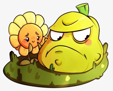 Sunflower X Squash By Call Me Fantasy - Plant Vs Zombie Squash, HD Png Download, Free Download