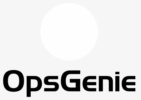 Opsgenie Logo Black And White - Opsgenie, HD Png Download, Free Download