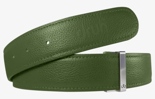 Green Full Grain Texture Leather Belt - Belt, HD Png Download, Free Download