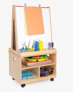 Easel With Storage - Baby Toys, HD Png Download, Free Download