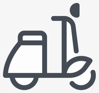 Scooter Vector Delivery Man - Icon, HD Png Download, Free Download