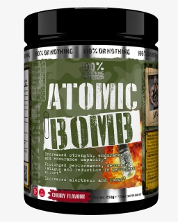 Atomic Bomb Powder 450g - Atomic Bomb Preworkout, HD Png Download, Free Download
