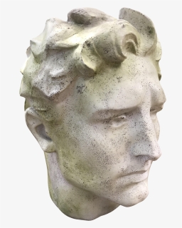 Roman Statue Head Png - Bust, Transparent Png, Free Download