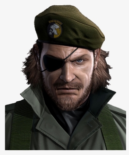 Metal Gear Solid 5 Big Boss Png - Metal Gear Solid Peace Walker, Transparent Png, Free Download