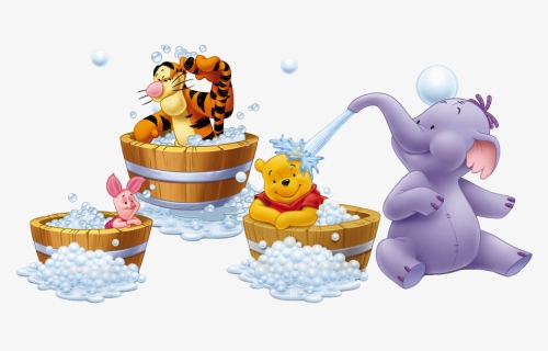 Winnie The Pooh Bath, HD Png Download, Free Download