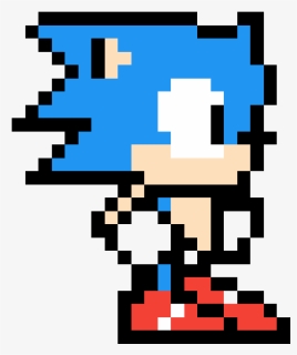 Pixel Art 8 Bit Sonic, HD Png Download, Free Download