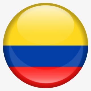 Bandera De Colombia Redonda , Png Download - Bandera Colombia Png Transparente, Png Download, Free Download