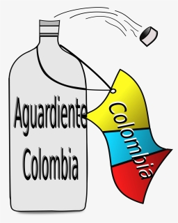 Aguardiente Colombia Clip Arts - Aguardiente Clipart, HD Png Download, Free Download