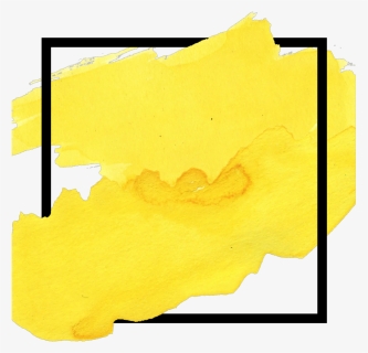 Shape Watercolor Yellow Freetoedit - Yellow Background For Picsart, HD Png Download, Free Download