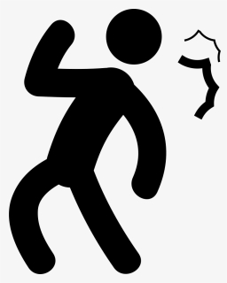 Person Takes A Hit - Icon, HD Png Download, Free Download