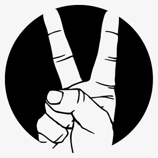 Mb Hand Flashing Peace Sign, HD Png Download, Free Download