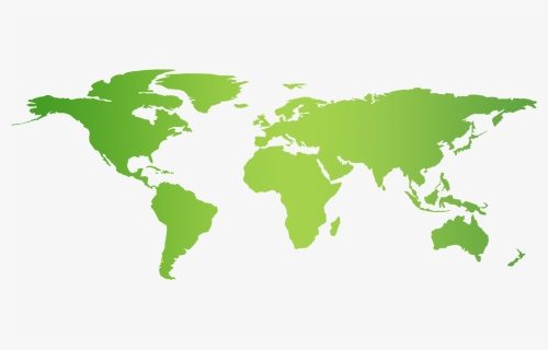 Transparent Global Map Png - Vector World Map Png, Png Download, Free Download