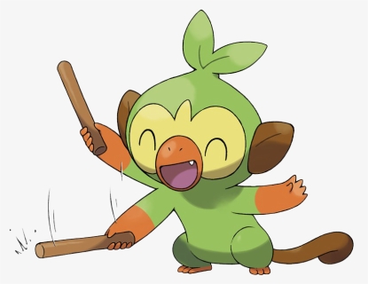 Mythical Pokemon Sword And Shield Png Clipart - Pokemon Sword And Shield Grookey, Transparent Png, Free Download