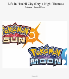 Life In Hau"oli City - Pokemon Sun And Pokemon Moon, HD Png Download, Free Download