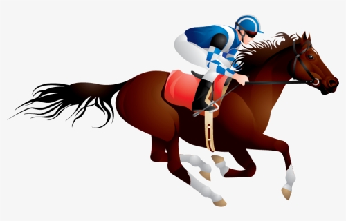 Horse Racing Png Clipart Royalty Free - Horse Racing Logo Png, Transparent Png, Free Download