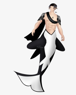 In The World Of Dream Crystal, Takis, An Orca Merman, - Illustration, HD Png Download, Free Download