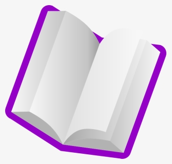 Purple Book Clipart Svg Transparent Download 19 Binder - Clip Art Purple Book, HD Png Download, Free Download