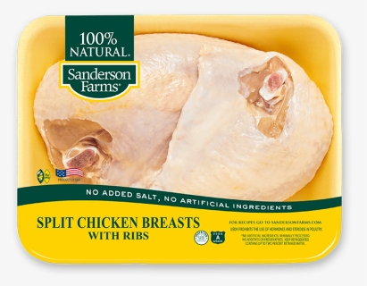 Split Breasts - 1 Lb Of Chicken Thighs, HD Png Download, Free Download