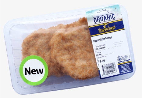 Organic Chicken Breast Schnitzel - Schnitzel, HD Png Download, Free Download