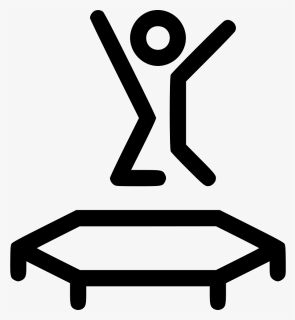 Trampoline - Trampoline Icon Png, Transparent Png, Free Download