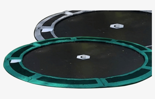 Round In Ground Trampolines - Trampolining, HD Png Download, Free Download