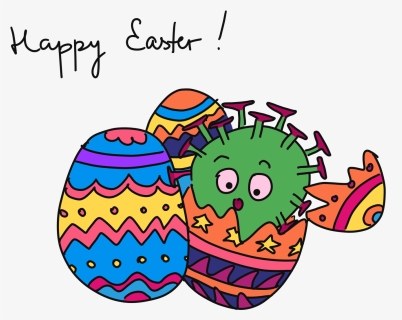 Img 0096 - Happy Easter And Corona, HD Png Download, Free Download