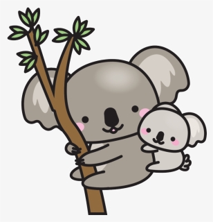 Cute Koala Png Image - Cute Animals Drawings Koala, Transparent Png, Free Download