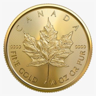 1 Oz Maple Leaf Gold Coin, HD Png Download, Free Download