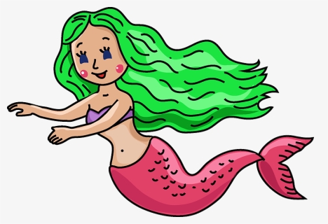 Mermaid Clipart, HD Png Download, Free Download