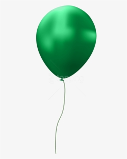 Free Png Green Single Balloon Png Images Transparent - Dark Green Balloon Png, Png Download, Free Download